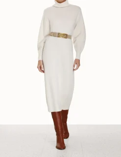 ZIMMERMANN Knitwear<Lyrical Brushed Wool Dress