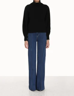 ZIMMERMANN Luminosity<Lyrical Brushed Wool Sweater