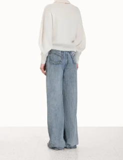 ZIMMERMANN Knitwear<Lyrical Brushed Wool Sweater