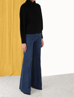 ZIMMERMANN Knitwear<Lyrical Brushed Wool Sweater