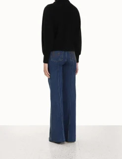 ZIMMERMANN Knitwear<Lyrical Brushed Wool Sweater