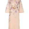 ZIMMERMANN Clothing<Lyrical Buttoned Midi Dress