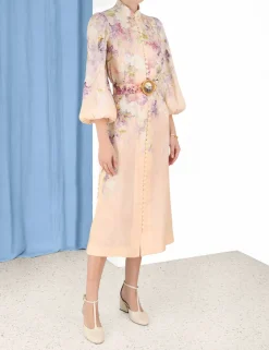 ZIMMERMANN Clothing<Lyrical Buttoned Midi Dress