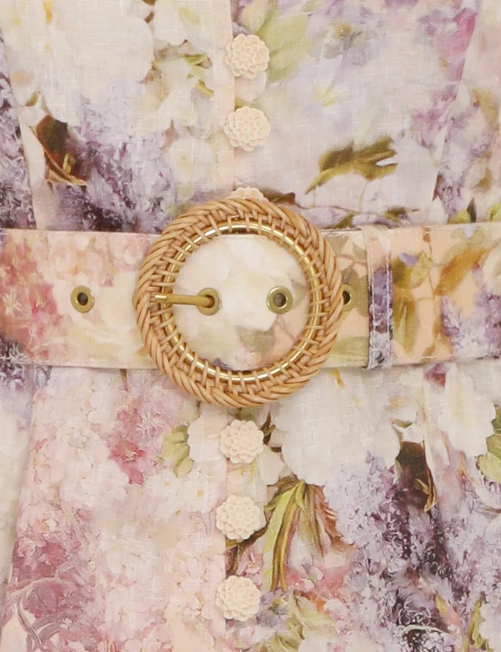 ZIMMERMANN Dresses<Lyrical Buttoned Mini
