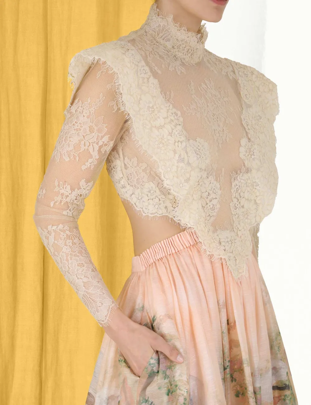 ZIMMERMANN Dresses<Lyrical Corded Lace Gown