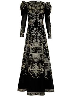 ZIMMERMANN Dresses<Lyrical Embroidery Midi Dress
