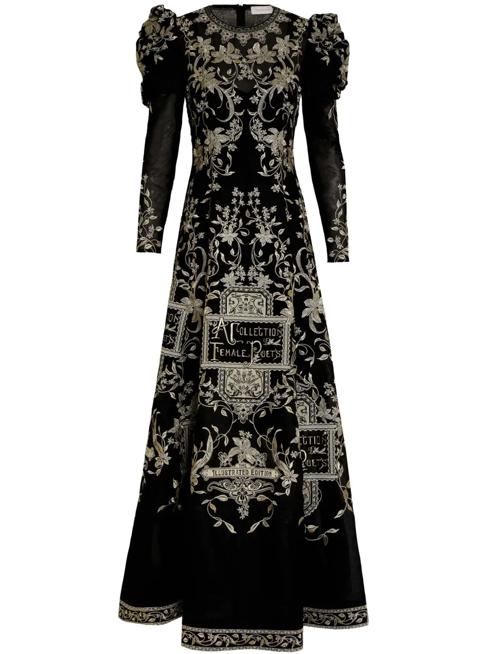 ZIMMERMANN Dresses<Lyrical Embroidery Midi Dress