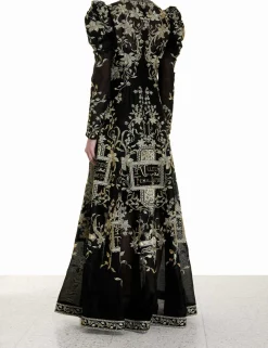 ZIMMERMANN Luminosity<Lyrical Embroidery Midi Dress