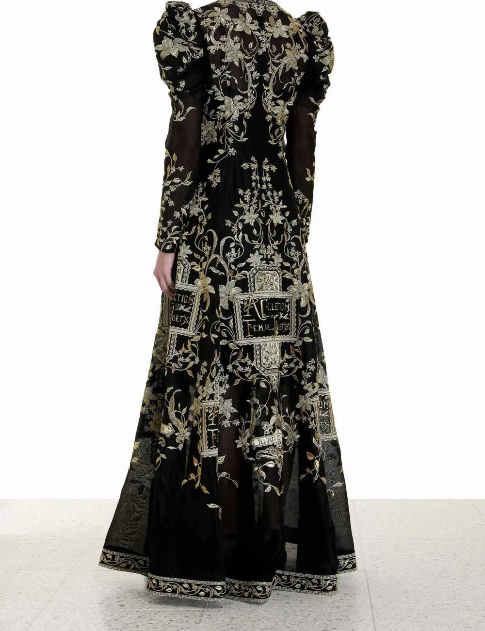 ZIMMERMANN Luminosity<Lyrical Embroidery Midi Dress