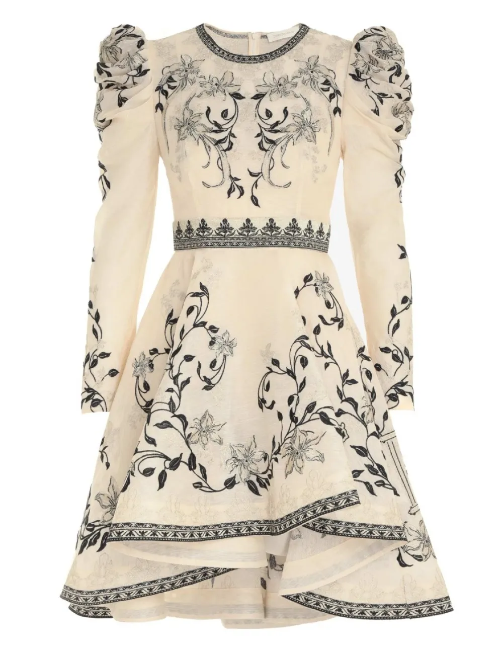 ZIMMERMANN Dresses<Lyrical Embroidery Mini Dress