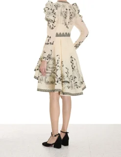 ZIMMERMANN Dresses<Lyrical Embroidery Mini Dress