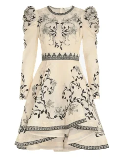 ZIMMERMANN Luminosity<Lyrical Embroidery Mini Dress