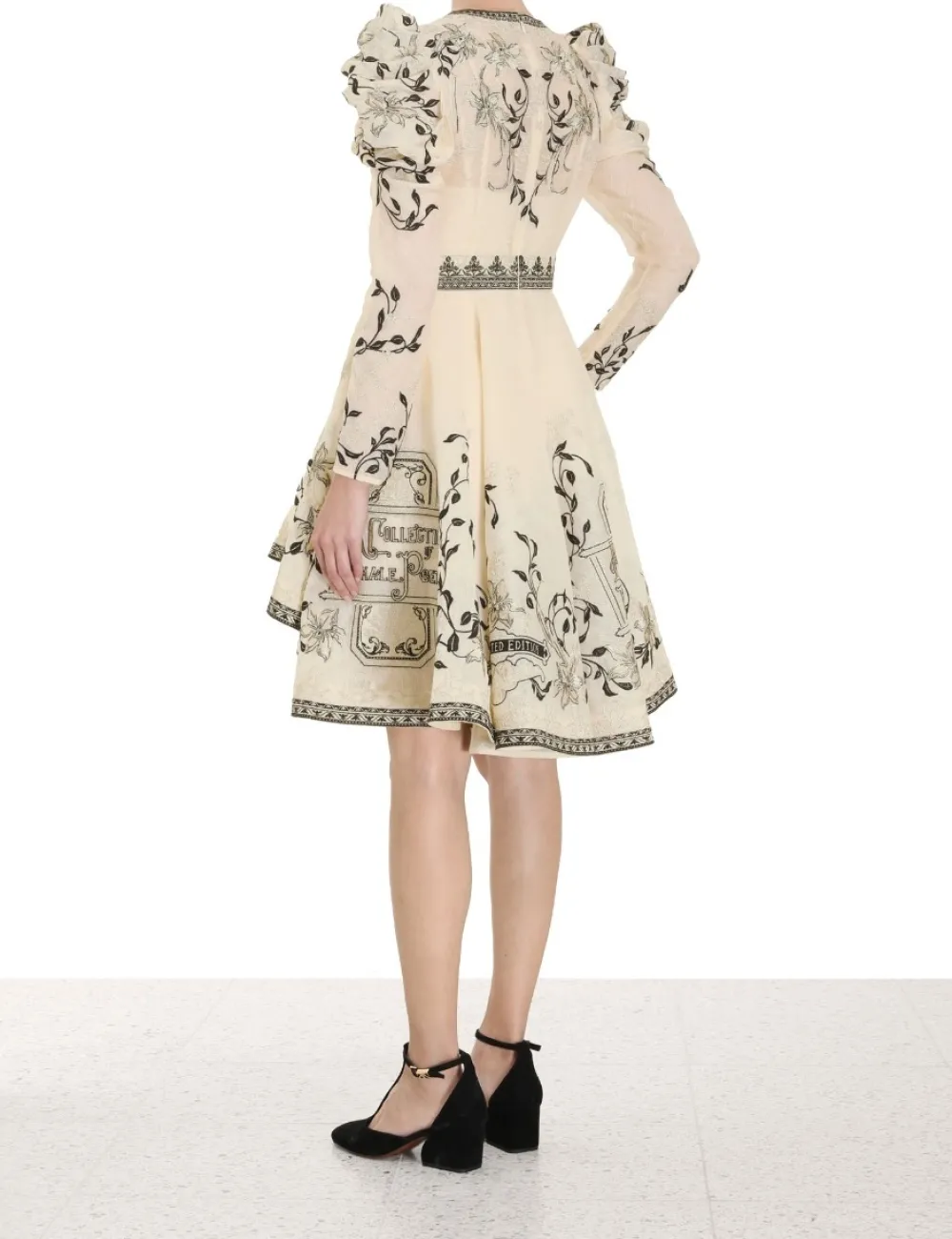 ZIMMERMANN Luminosity<Lyrical Embroidery Mini Dress