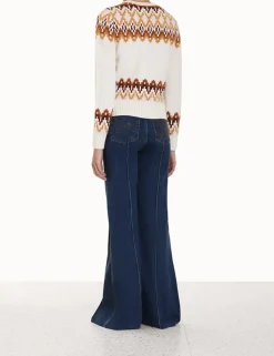 ZIMMERMANN Luminosity<Lyrical Fair Isle Sweater