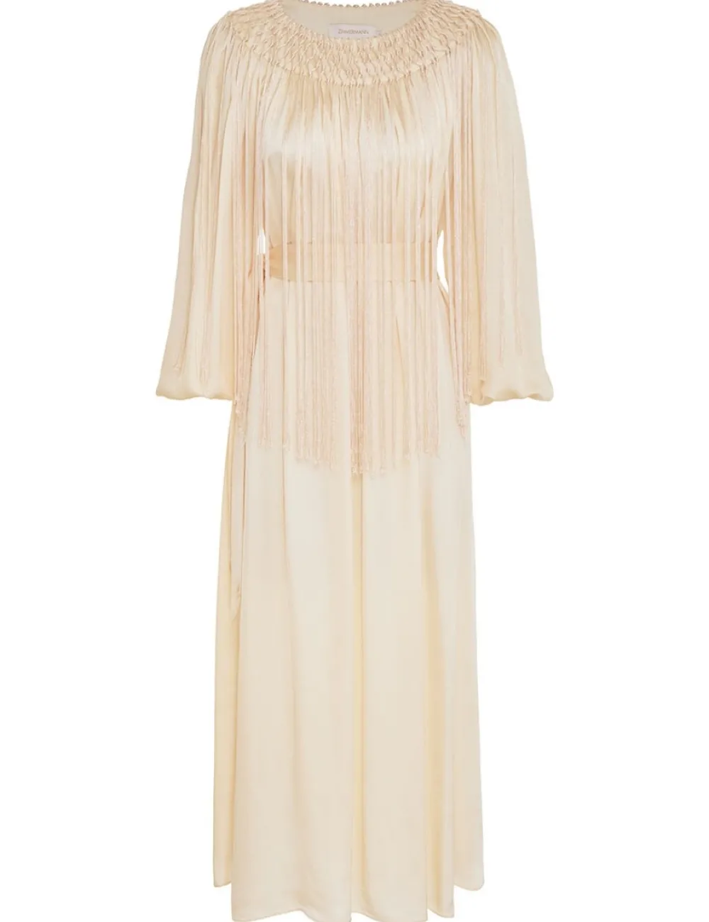 ZIMMERMANN Dresses<Lyrical Fringe Midi Dress