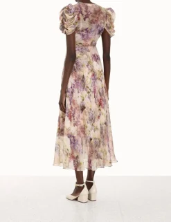ZIMMERMANN Clothing<Lyrical Gather Sleeve Midi