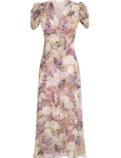ZIMMERMANN Luminosity<Lyrical Gather Sleeve Midi
