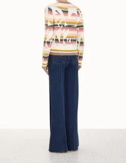 ZIMMERMANN Knitwear<Lyrical Jacquard Sweater