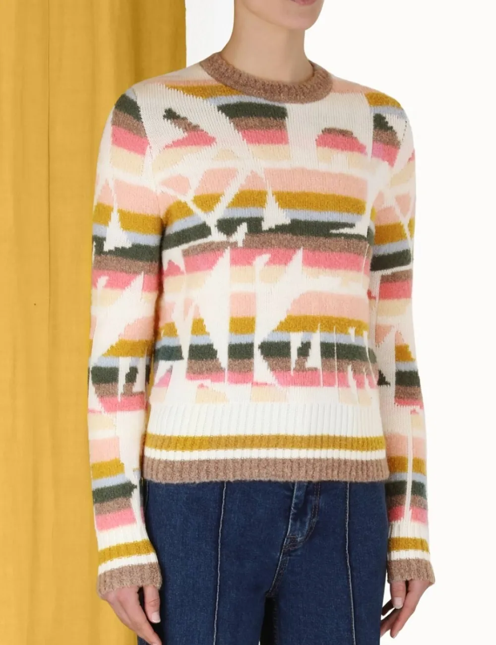 ZIMMERMANN Knitwear<Lyrical Jacquard Sweater