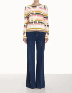 ZIMMERMANN Luminosity<Lyrical Jacquard Sweater