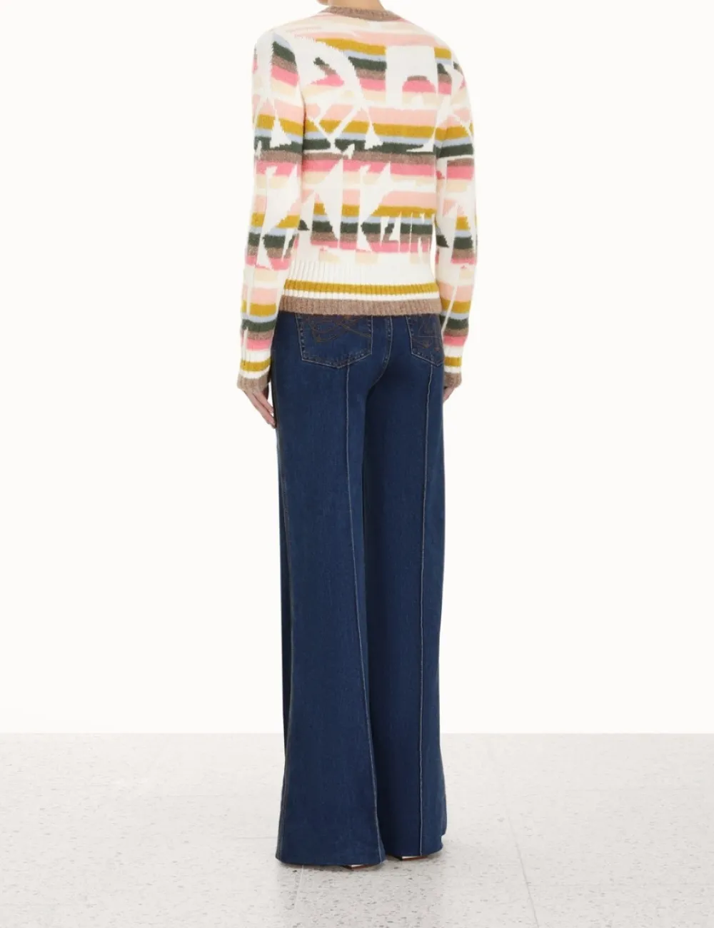 ZIMMERMANN Luminosity<Lyrical Jacquard Sweater