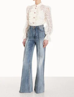 ZIMMERMANN Clothing<Lyrical Lace Blouse