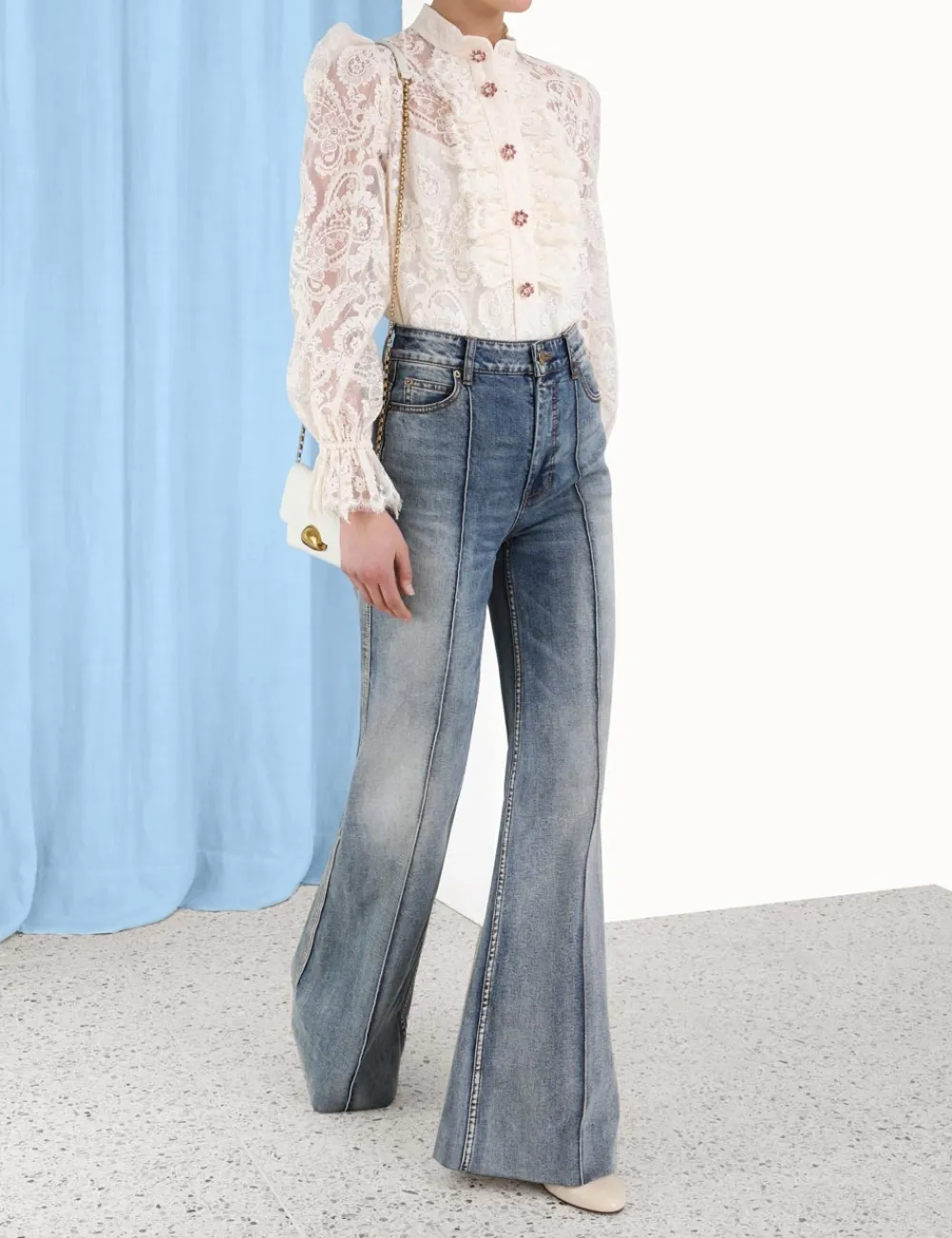 ZIMMERMANN Clothing<Lyrical Lace Blouse
