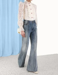 ZIMMERMANN Tops<Lyrical Lace Blouse