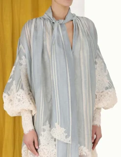 ZIMMERMANN Form & Light<Lyrical Lace Edge Tie Mini