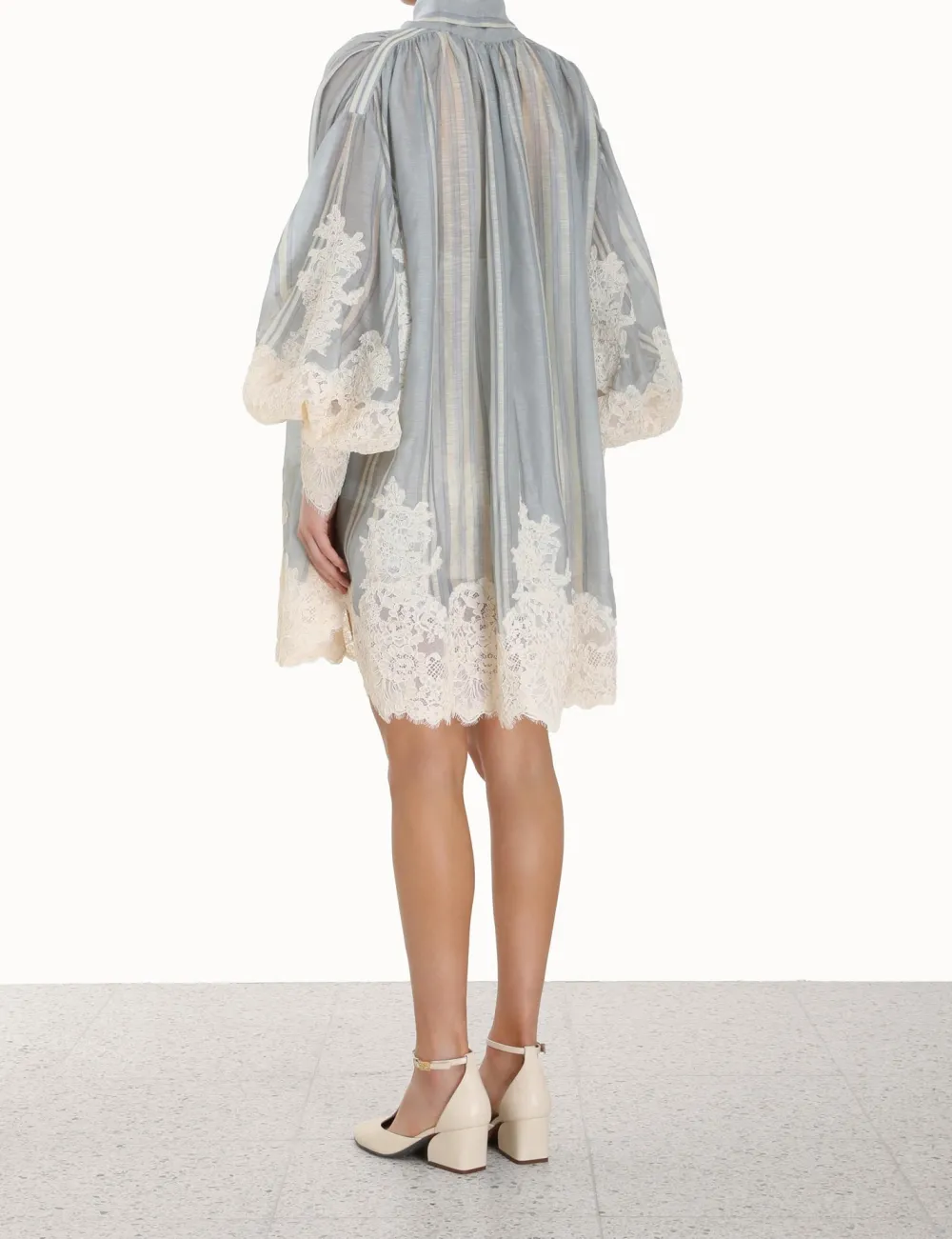 ZIMMERMANN Clothing<Lyrical Lace Edge Tie Mini