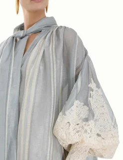 ZIMMERMANN Clothing<Lyrical Lace Edge Tie Mini