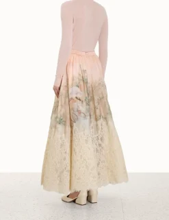 ZIMMERMANN Luminosity<Lyrical Lace Midi Skirt
