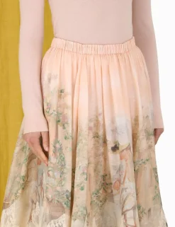 ZIMMERMANN Clothing<Lyrical Lace Midi Skirt