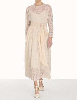 ZIMMERMANN Clothing<Lyrical Lace Tie Midi