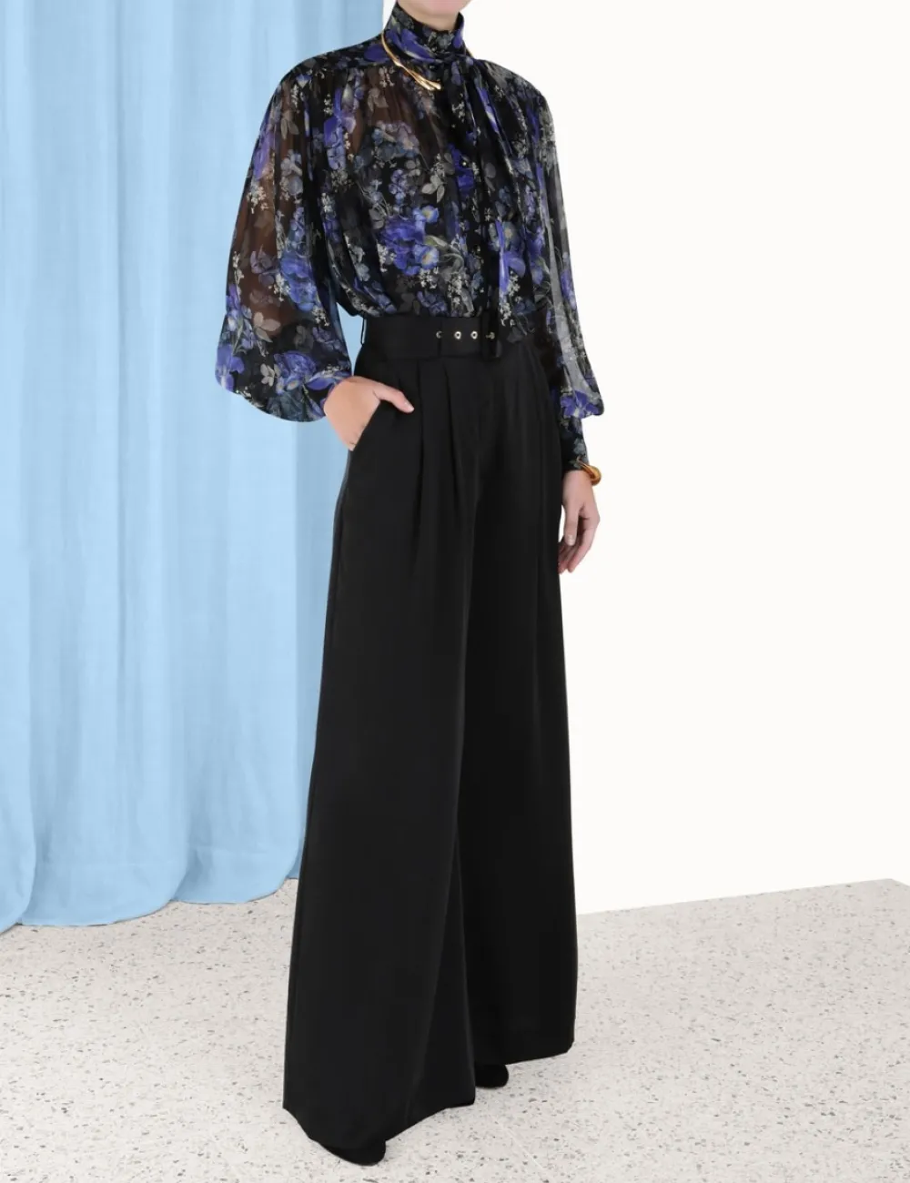 ZIMMERMANN Luminosity<Lyrical Lantern Blouse