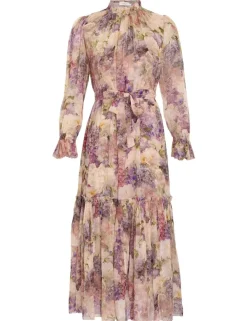 ZIMMERMANN Luminosity<Lyrical Lantern Midi Dress