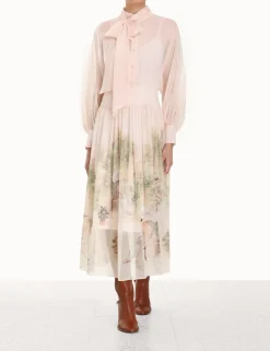 ZIMMERMANN Luminosity<Lyrical Midi Dress
