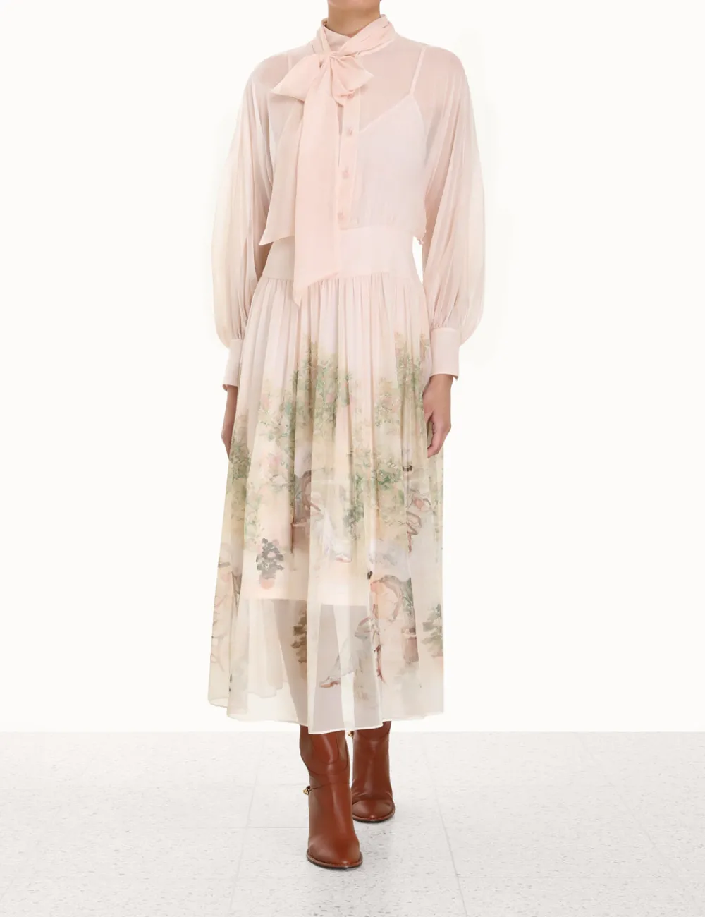 ZIMMERMANN Dresses<Lyrical Midi Dress