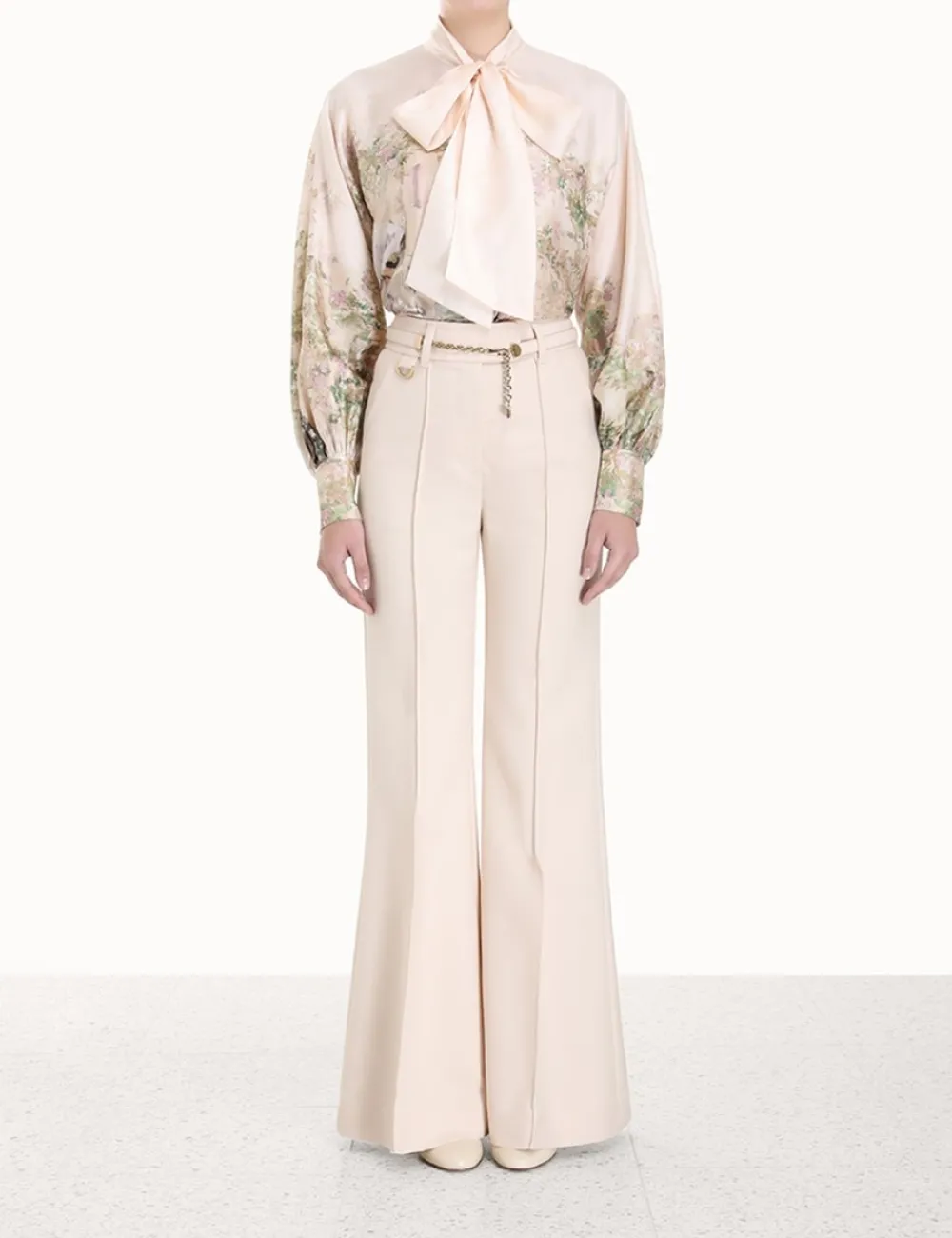 ZIMMERMANN Tops<Lyrical Neck Tie Blouse