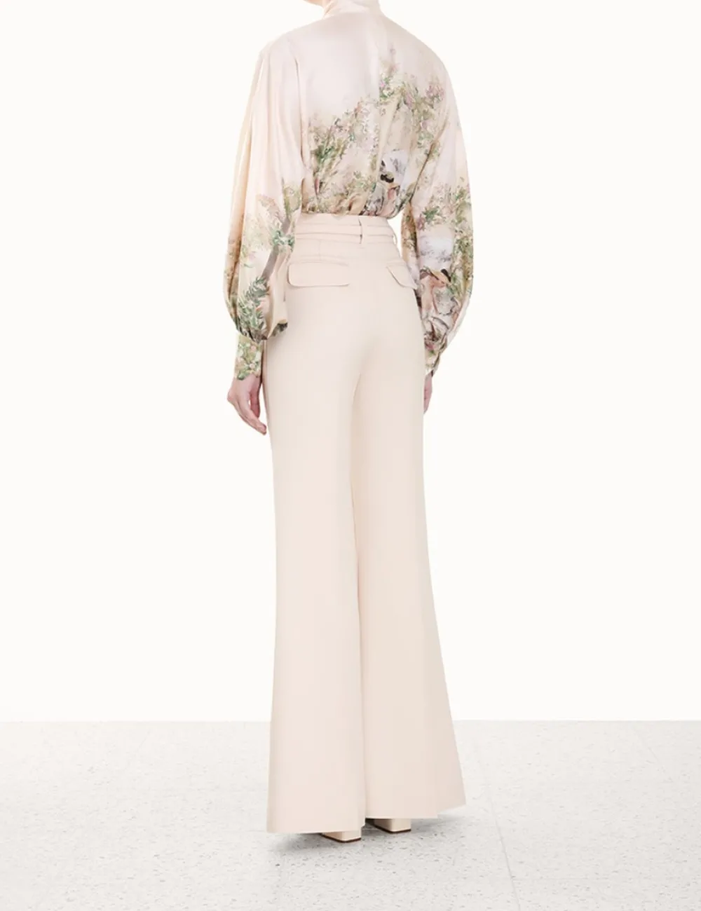 ZIMMERMANN Clothing<Lyrical Neck Tie Blouse