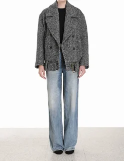 ZIMMERMANN Luminosity<Lyrical Oversized Biker Jacket