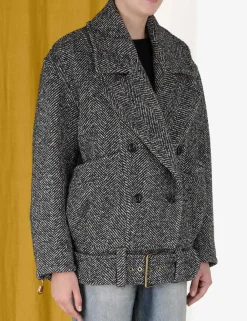 ZIMMERMANN Luminosity<Lyrical Oversized Biker Jacket