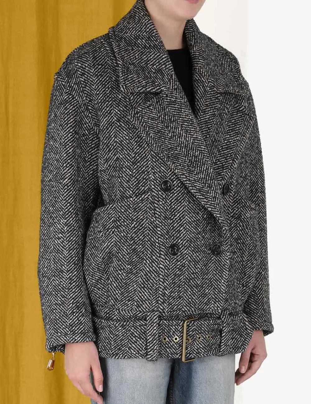 ZIMMERMANN Clothing<Lyrical Oversized Biker Jacket