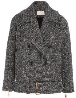 ZIMMERMANN Jackets & Coats<Lyrical Oversized Biker Jacket