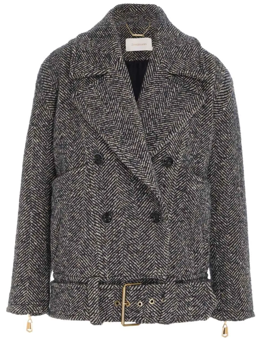 ZIMMERMANN Jackets & Coats<Lyrical Oversized Biker Jacket