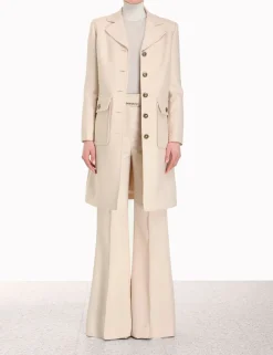 ZIMMERMANN Clothing<Lyrical Patch Pocket Coat