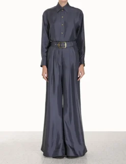ZIMMERMANN Shorts & Pants<Lyrical Pleated Pant