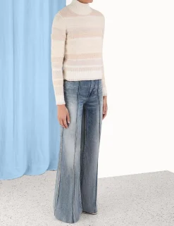 ZIMMERMANN Luminosity<Lyrical Stripe Sweater