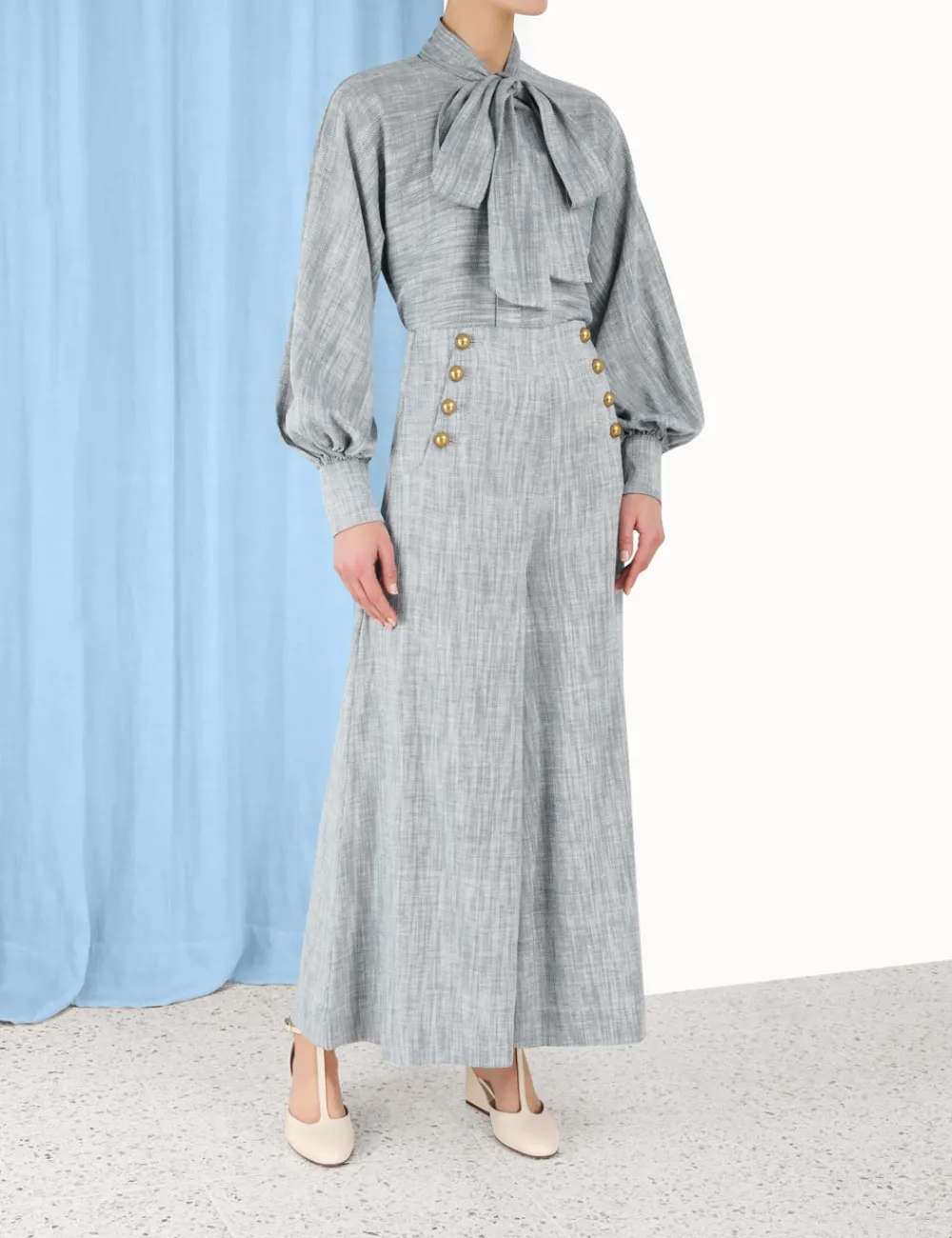 ZIMMERMANN Luminosity<Lyrical Tunic Blouse