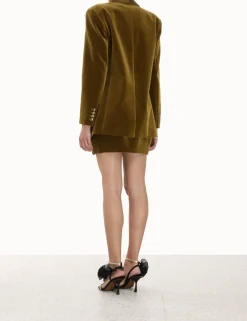 ZIMMERMANN Skirts<Lyrical Velvet Mini Skirt